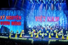 El programa “Primavera de la Patria 2026” con el tema "La Aspiración de Vietnam: Paz y Prosperidad" se llevará a cabo el 8 de febrero de 2026 en Hanói. (Foto: VNA)