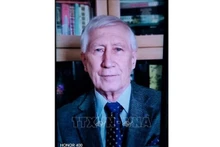 El académico ruso Leonid Borisovich Vardomsky. (Foto: VNA)