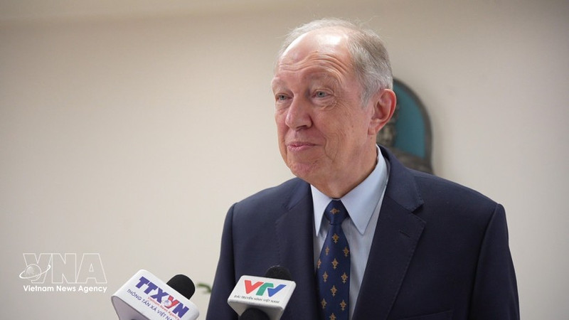 Andrey Tatarinov, exembajador de Rusia en Vietnam y presidente del jurado. (Foto: VNA)