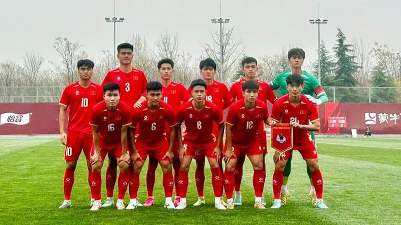 Selección sub-23 de fútbol de Vietnam. (Foto: VFF)
