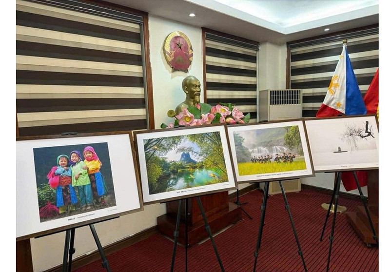 Algunas imágenes expuestas en el evento.