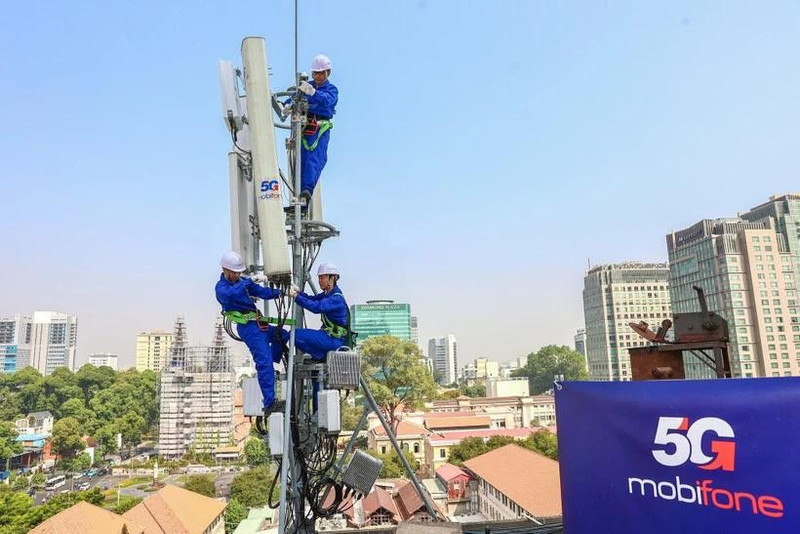 El 5G está generando cambios concretos en la gestión urbana, la organización de la producción y los hábitos de los ciudadanos. (Foto: VNA)