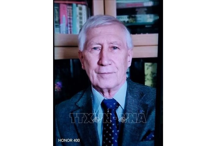 El académico ruso Leonid Borisovich Vardomsky. (Foto: VNA)