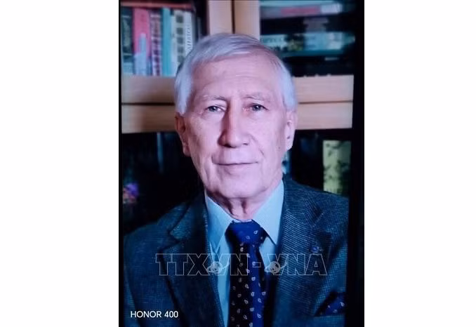 El académico ruso Leonid Borisovich Vardomsky. (Foto: VNA)
