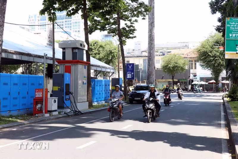 Una calle en Ciudad Ho Chi Minh. (Foto: VNA)