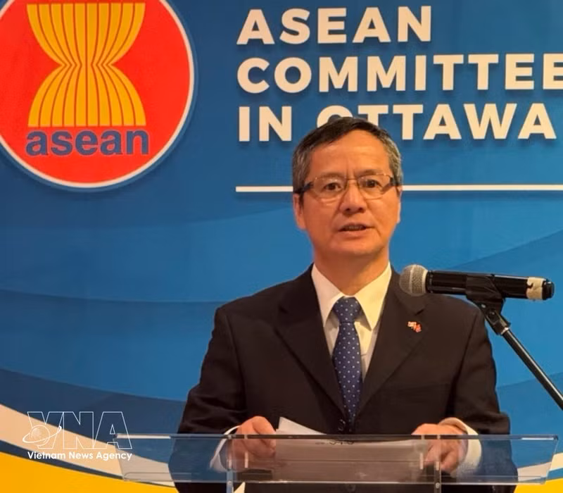 El embajador de Vietnam en Canadá, Pham Vinh Quang. (Foto: VNA)