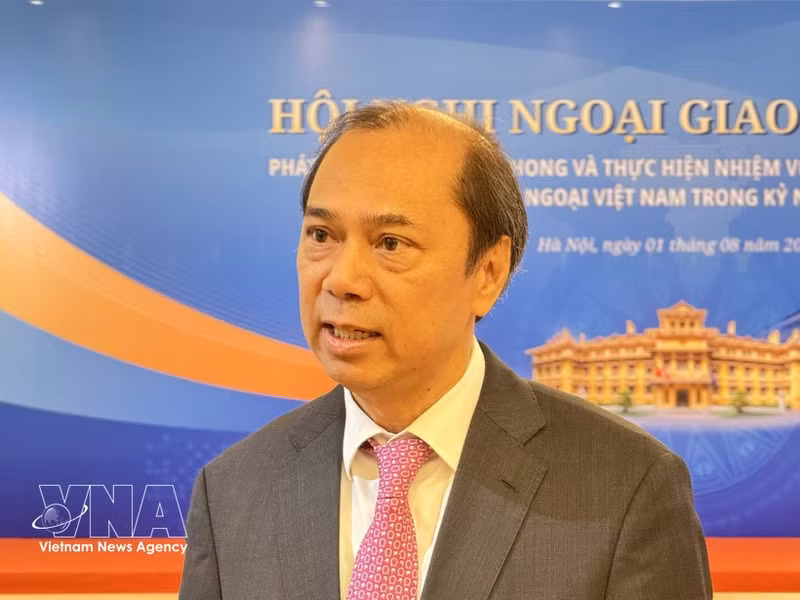 El embajador de Vietnam en Estados Unidos, Nguyen Quoc Dung. (Foto: VNA)