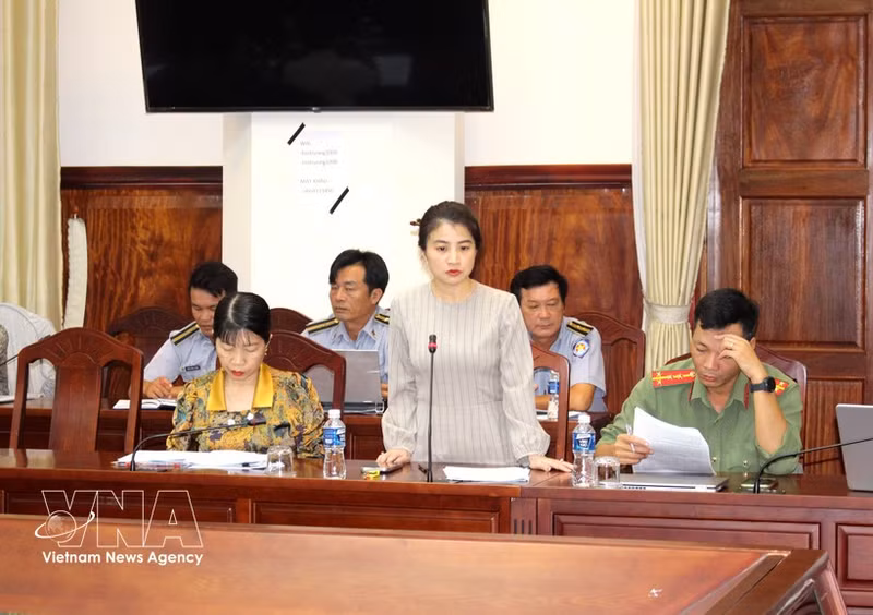 Los delegados aportan ideas sobre soluciones clave para combatir la pesca INDNR. (Foto: VNA)