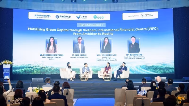 Conferencia de Finanzas Verdes de Vietnam 2026. (Foto: Comité Organizador)