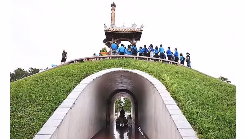 En la Ciudadela Antigua de Quang Tri.