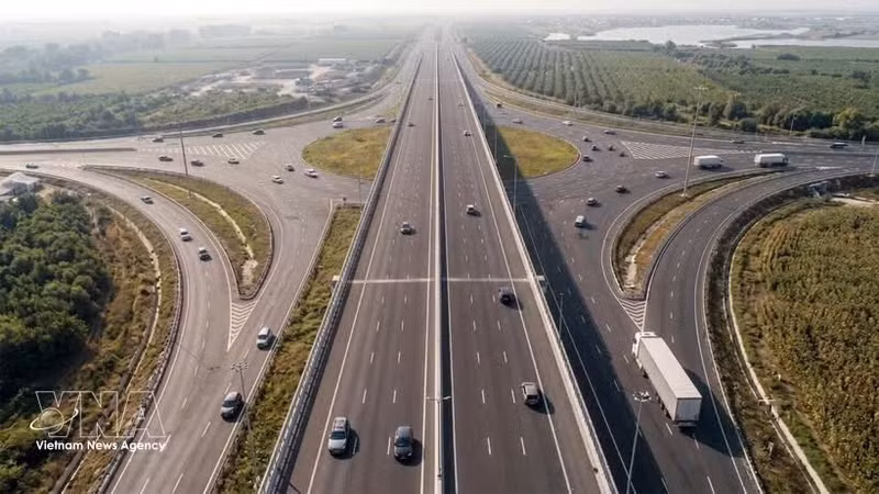 Diseño de rutas clave de conexión con el aeropuerto de Long Thanh. (Foto: VNA)