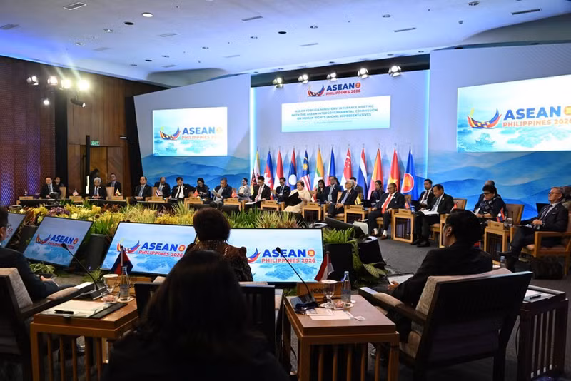 Panorama de la reunión. (Foto: Cancillería de Vietnam)