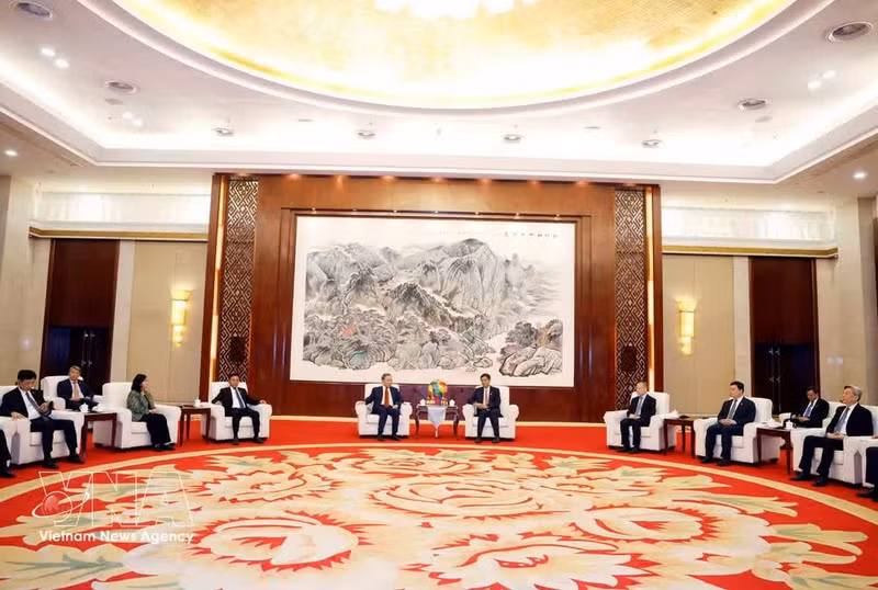 Panorama de la reunión. (Foto: VNA)