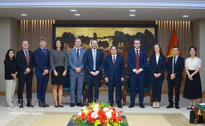 En la cita. (Foto: VNA)