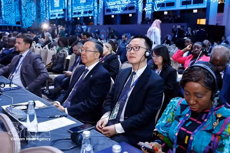 Delegados en el evento. (Foto: VNA)