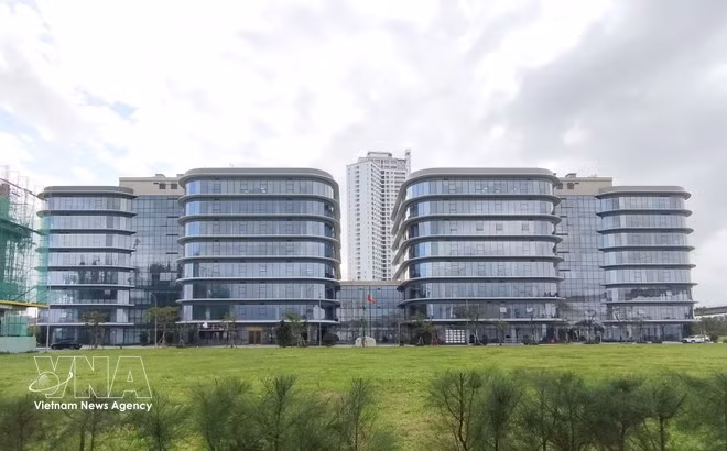 Sede del Centro Financiero Internacional de Vietnam en la central ciudad de Da Nang. (Foto: VNA)