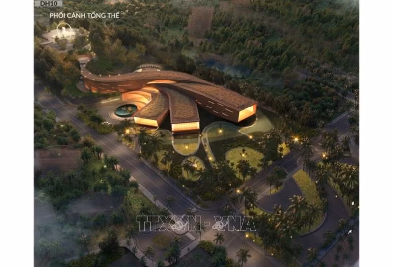 Proyecto de construcción del Museo de Truong Sa. (Foto: VNA)
