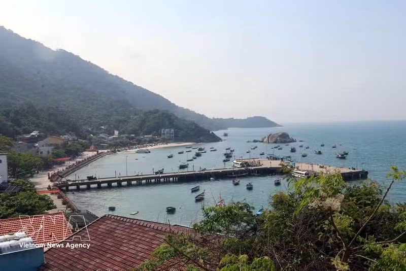 Un rincón de la isla Cu Lao Cham de la ciudad de Da Nang. (Foto: VNA)
