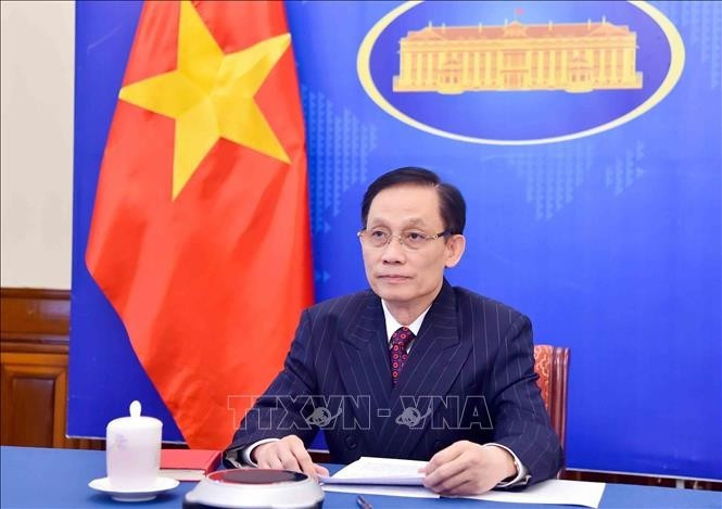 El ministro de Relaciones Exteriores de Vietnam, Le Hoai Trung. (Foto: VNA)
