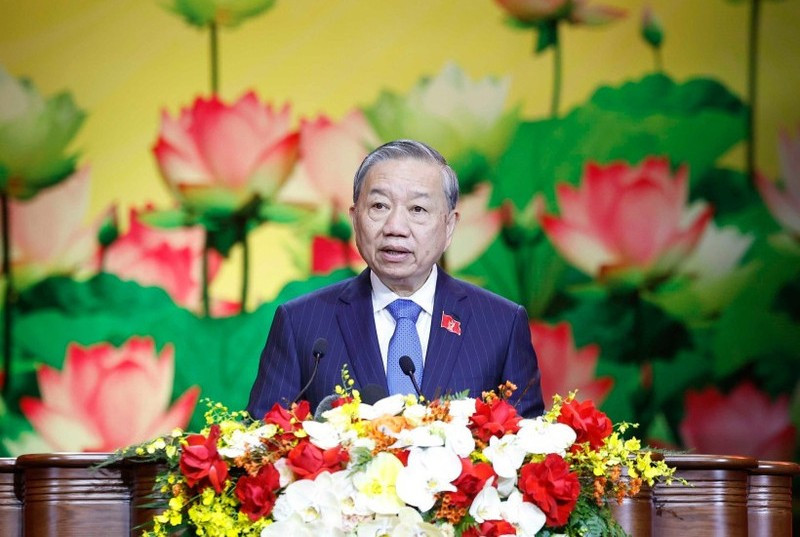 El secretario general del Partido Comunista de Vietnam, To Lam. (Foto: VNA)