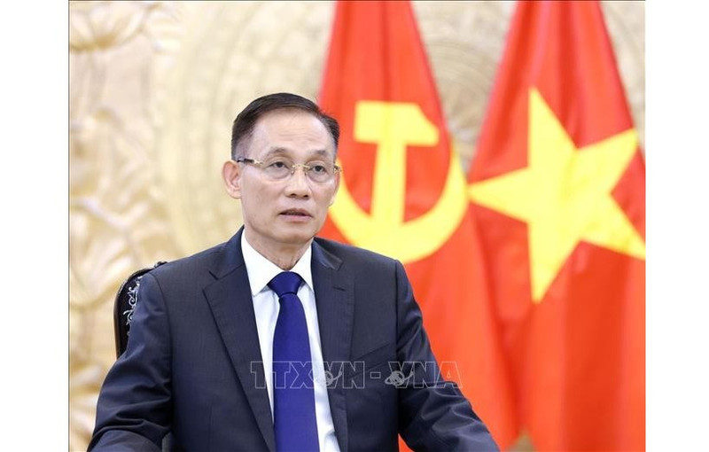 El ministro de Relaciones Exteriores de Vietnam, Le Hoai Trung. (Foto: VNA)