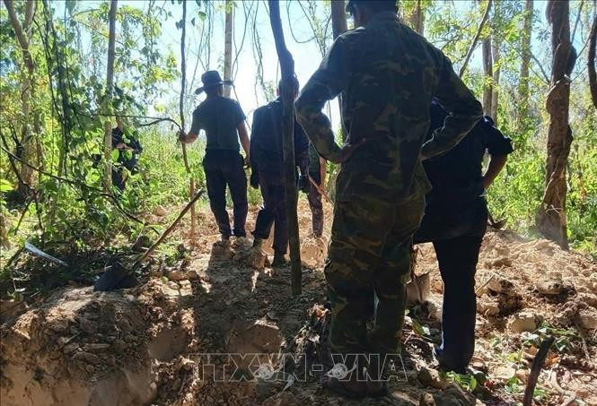 Recuperan cinco restos de soldados vietnamitas caídos en Laos y Camboya. (Foto: VNA)
