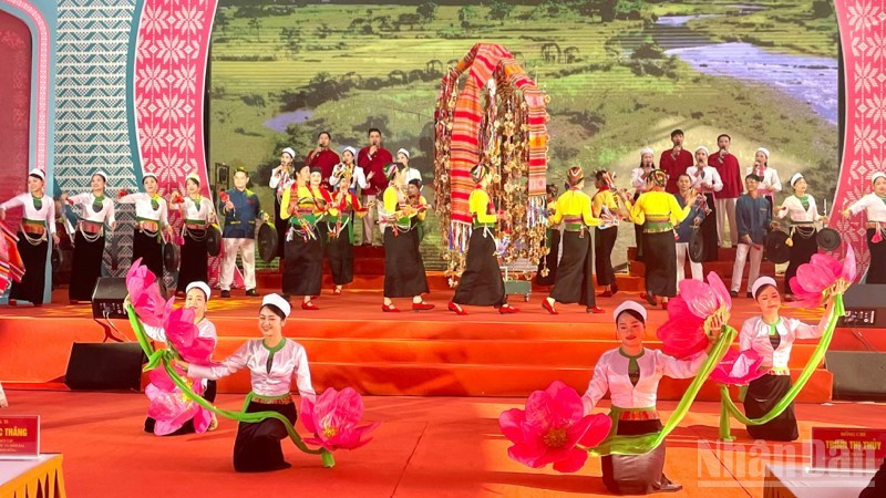 En el acto inaugural del evento. 