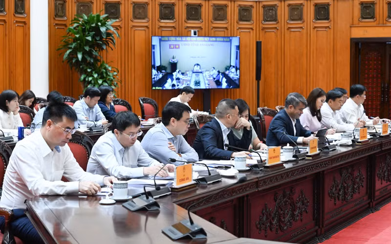 Los delegados a la reunión.