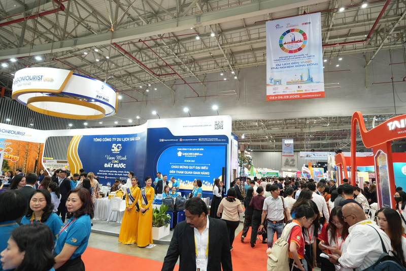 Visitantes a la 19ª Feria Internacional de Turismo de Ciudad Ho Chi Minh. (Foto: Comité organizador)