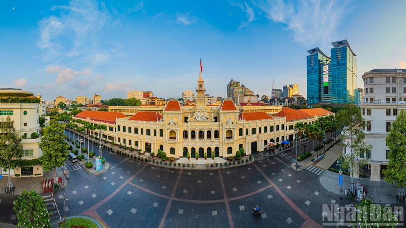 Sede del Comité Popular de Ciudad Ho Chi Minh.
