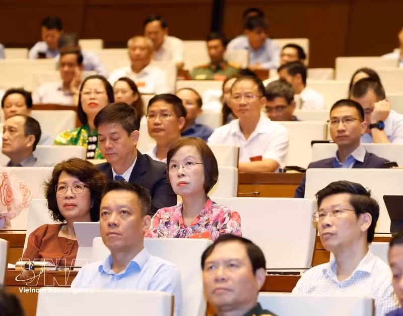 Delegados en el evento. (Foto: VNA)