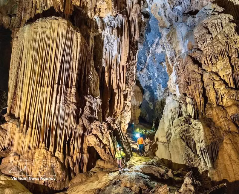 Se prevé que la cueva Thang sea objeto de más investigaciones antes de su apertura al turismo en el futuro. (Foto: VNA)