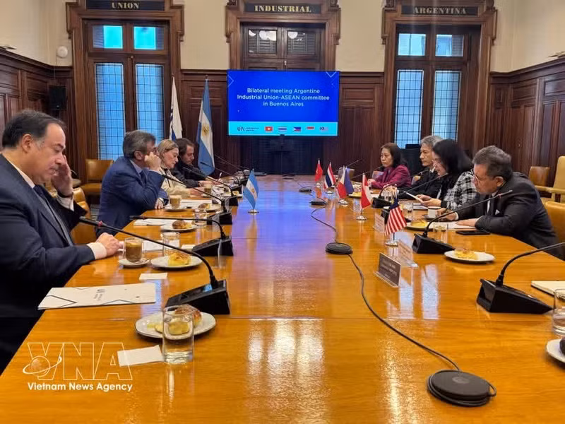 Panorama de la reunión. (Foto: VNA)