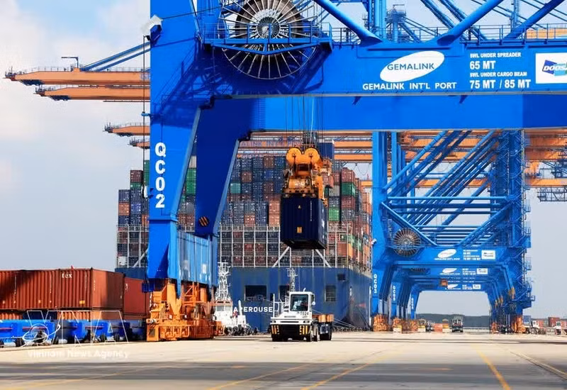 El puerto de Gemalink cuenta con una de las infraestructuras y equipamientos más modernos de Vietnam y goza de una ubicación estratégica con importantes ventajas operativas dentro del complejo portuario de Cai Mep–Thi Vai. (Foto: VNA)