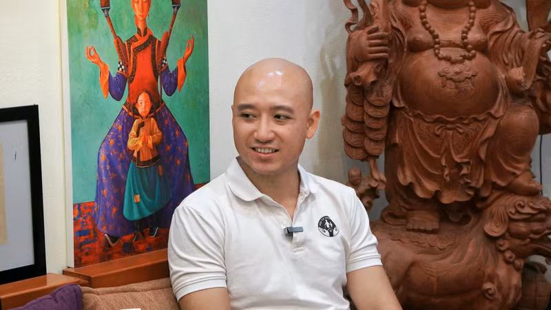Tran Minh Quan, fundador de la Sociedad Benéfica Nocturna. (Foto: Thao Phuong)