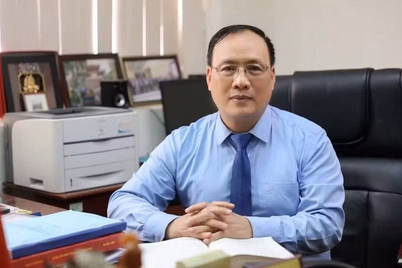 Nguyen Dinh Duc, expresidente del Consejo de la Universidad de Ciencia y Tecnología, Universidad Nacional de Hanoi. (Foto: daibieunhandan.vn)