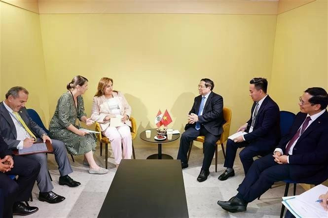 Panorama de la reunión. (Foto: VNA)