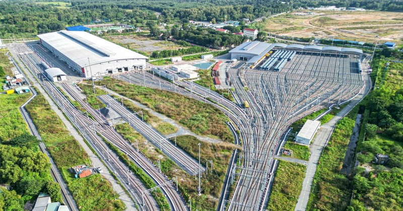 Un metro en Ciudad Ho Chi Minh. (Foto: baodautu.vn)
