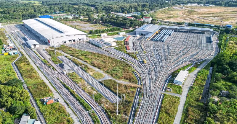 Un metro en Ciudad Ho Chi Minh. (Foto: baodautu.vn)