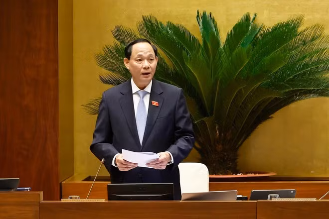 El vicepresidente de la Asamblea Nacional, Tran Quang Phuong. (Foto: VNA)