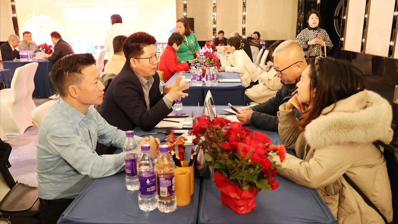 En el programa de promoción del turismo vietnamita en China. (Foto: VNA) 