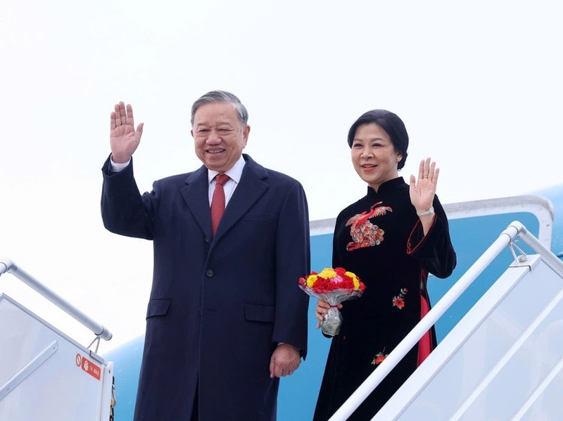 Máximo dirigente partidista vietnamita concluye visita oficial a Finlandia