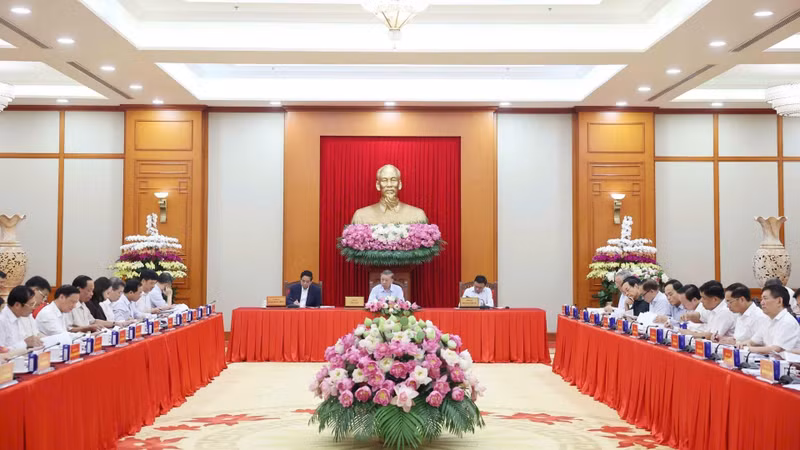 Vista general de la reunión. (Foto: Thong Nhat/VNA)