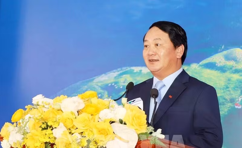 El secretario del Comité partidista de la provincia de Tuyen Quang, Hau A Lenh. (Foto: VNA)