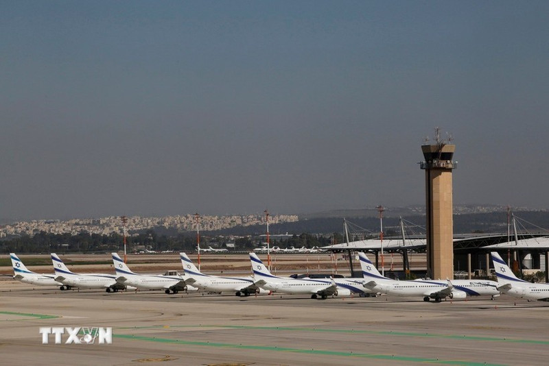 Aviones de la aerolínea nacional de Israel, El Al Israel Airlines. (Foto: VNA)