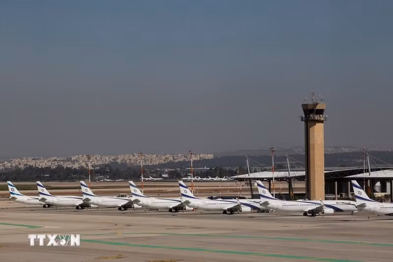 Aviones de la aerolínea nacional de Israel, El Al Israel Airlines. (Foto: VNA)