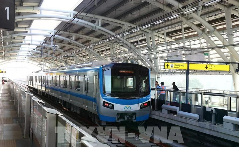 Ciudad Ho Chi Minh planea desarrollar un sistema de metro con 27 líneas y más de 1000 km de longitud. (Foto: VNA)