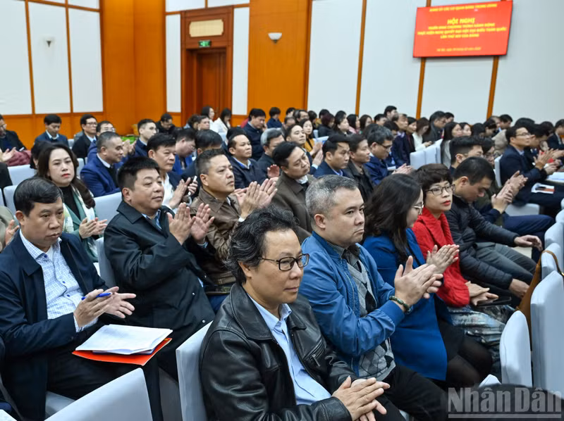 Delegados a la conferencia.