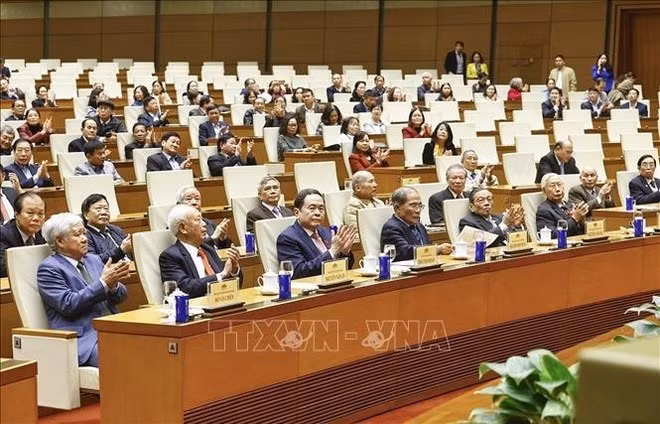 En la cita. (Foto: VNA)