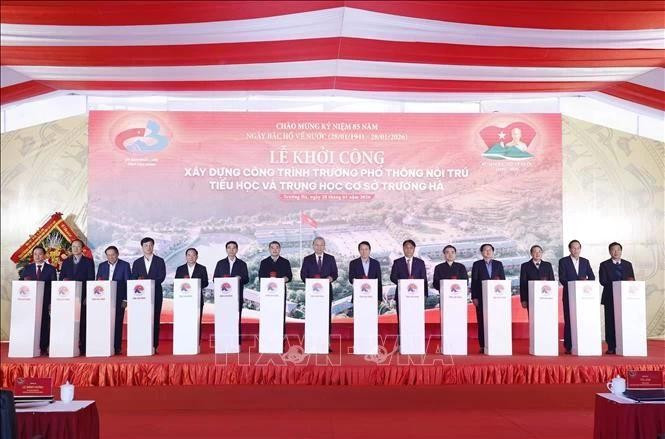 En la ceremonia. (Foto: VNA)